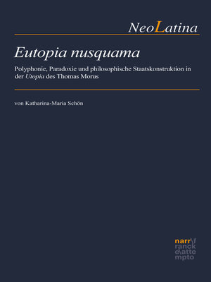 cover image of Eutopia nusquama
